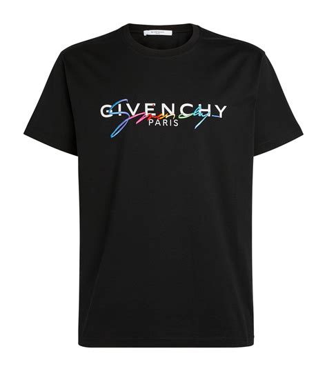 givenchy black and white flag t shirt|Givenchy t shirt euro.